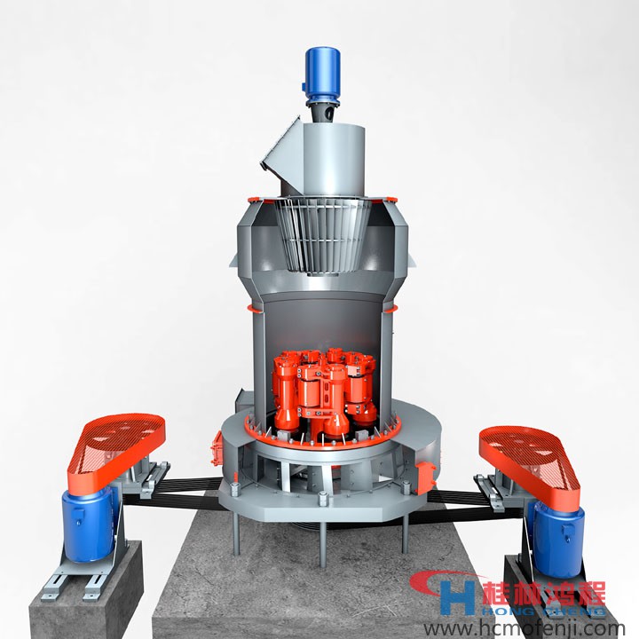 桂林鴻程磨粉機，雷蒙磨粉機升級版， HC1700縱擺磨粉機